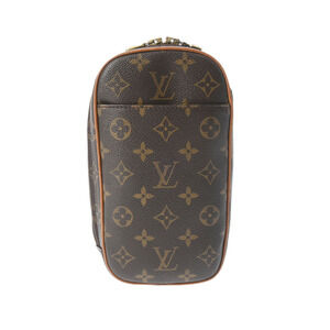 Louis Vuitton Monogram Canvas Pochette Ganju Brown Body Bag